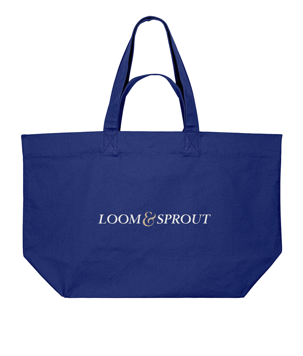 Men's Sustainable Heavy - Duty Canvas Tote | LOOM & SPROUT - Loom & Sprout