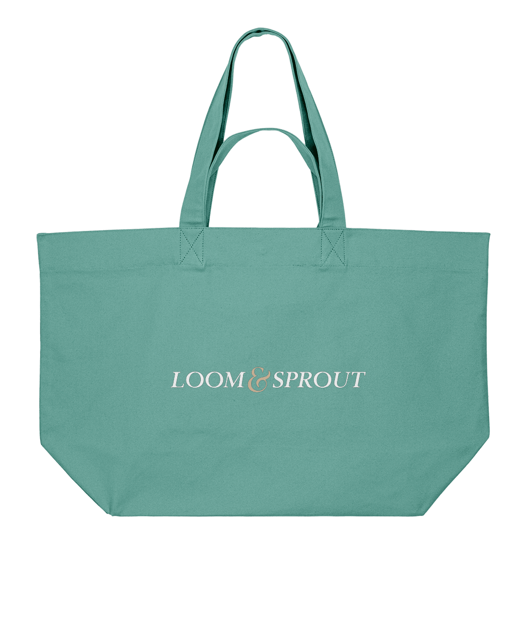 Men's Sustainable Heavy - Duty Canvas Tote | LOOM & SPROUT - Loom & Sprout