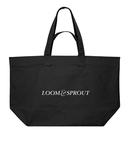 Men's Sustainable Heavy - Duty Canvas Tote | LOOM & SPROUT - Loom & Sprout