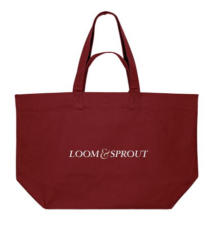 Men's Sustainable Heavy - Duty Canvas Tote | LOOM & SPROUT - Loom & Sprout