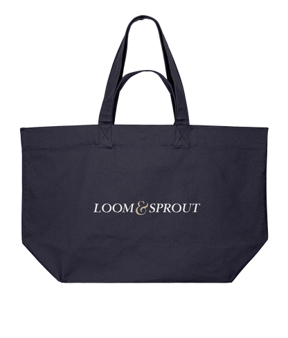 Men's Sustainable Heavy - Duty Canvas Tote | LOOM & SPROUT - Loom & Sprout