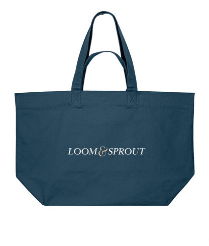 Men's Sustainable Heavy - Duty Canvas Tote | LOOM & SPROUT - Loom & Sprout