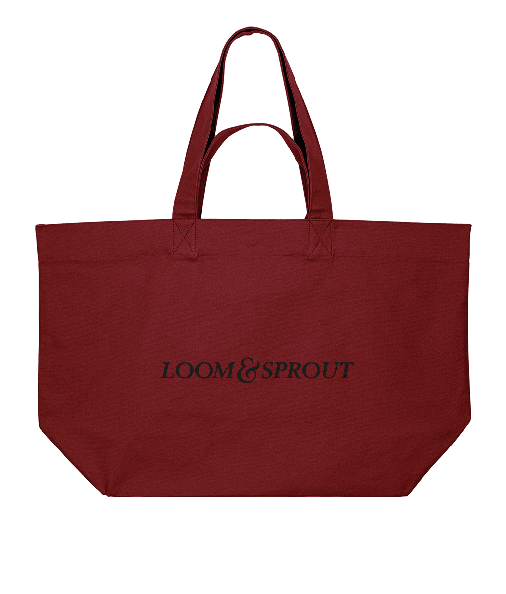 Men's Sustainable Heavyweight Canvas Tote | LOOM & SPROUT - Loom & Sprout