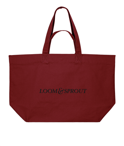 Men's Sustainable Heavyweight Canvas Tote | LOOM & SPROUT - Loom & Sprout