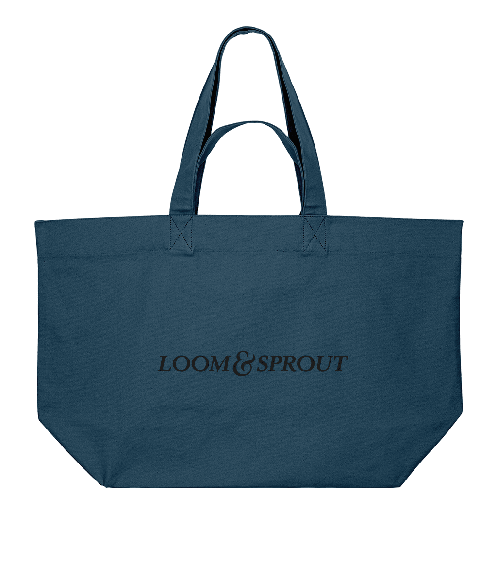 Men's Sustainable Heavyweight Canvas Tote | LOOM & SPROUT - Loom & Sprout
