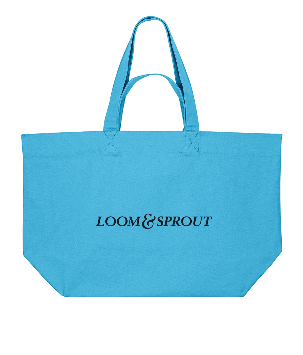 Men's Sustainable Heavyweight Canvas Tote | LOOM & SPROUT - Loom & Sprout