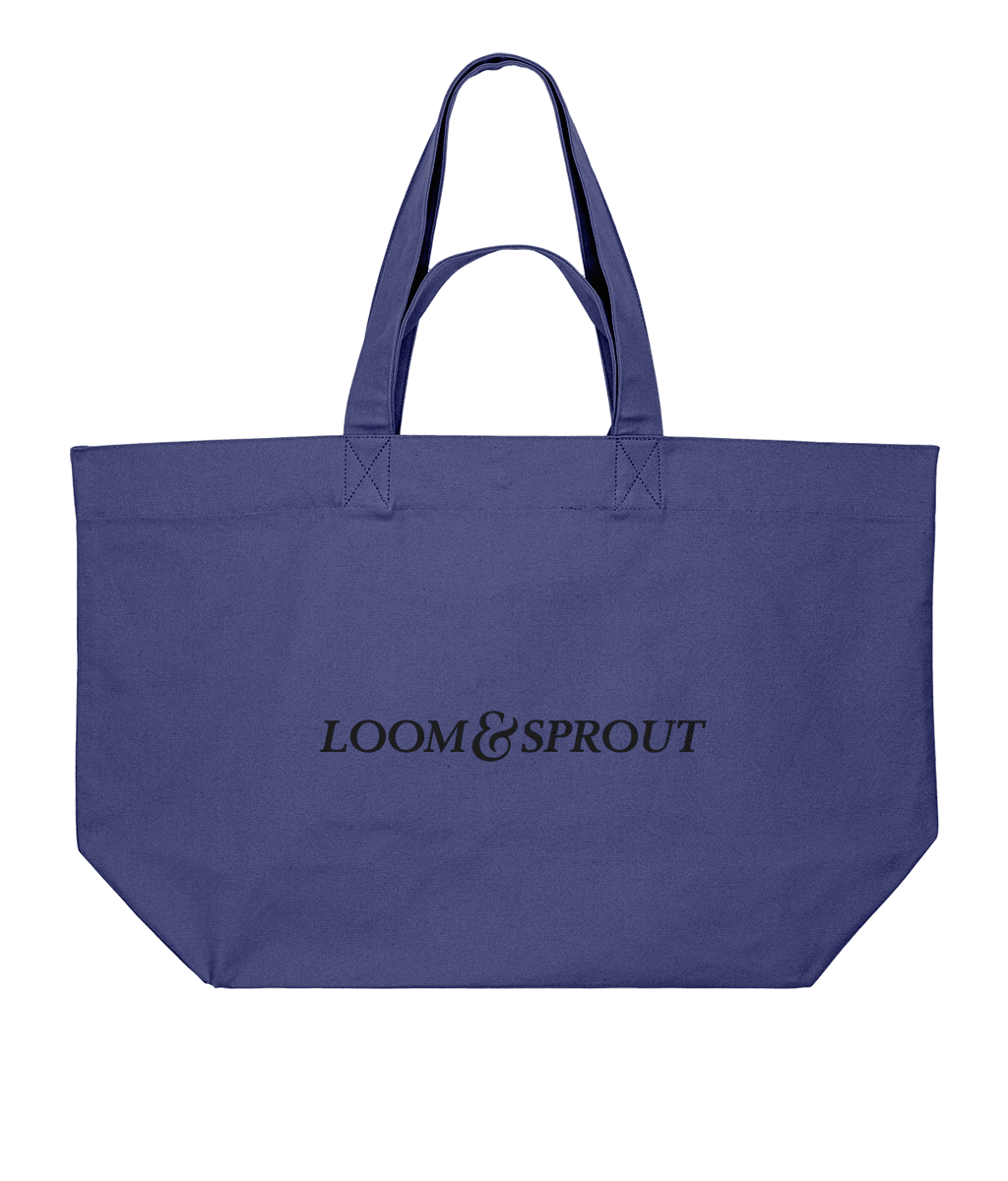Men's Sustainable Heavyweight Canvas Tote | LOOM & SPROUT - Loom & Sprout