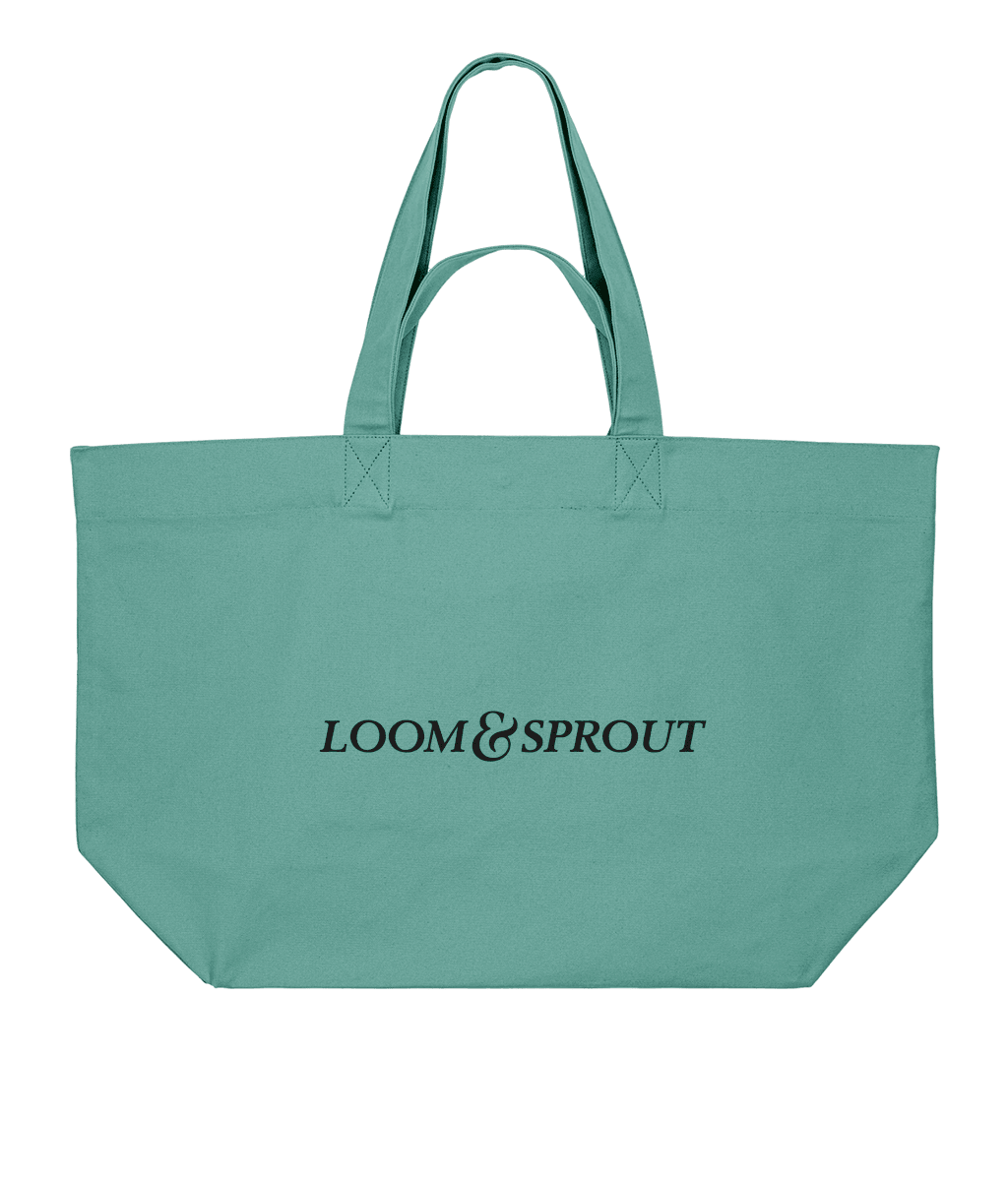 Men's Sustainable Heavyweight Canvas Tote | LOOM & SPROUT - Loom & Sprout