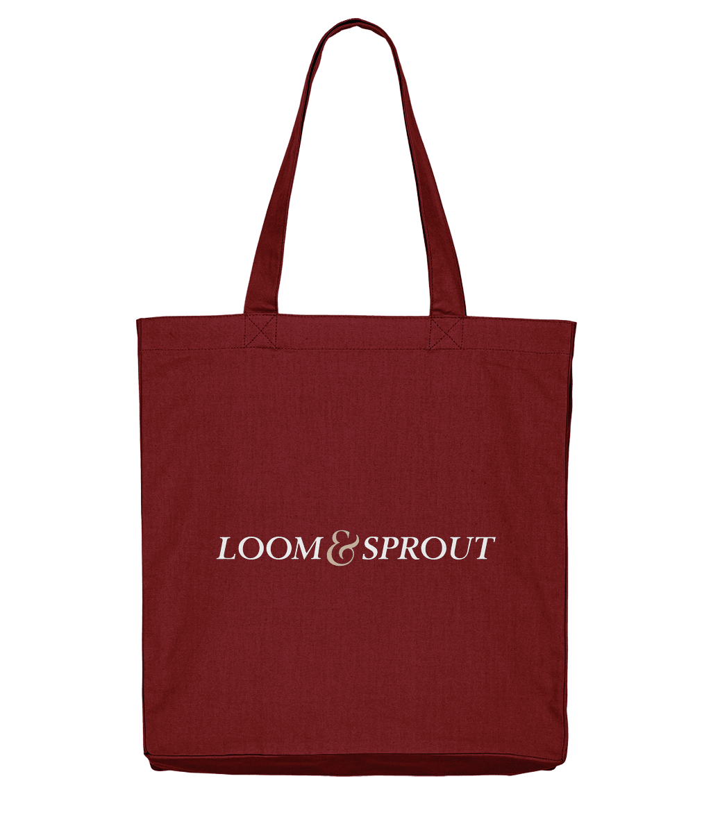 Men's Sustainable Midweight Canvas Tote | LOOM & SPROUT - Loom & Sprout