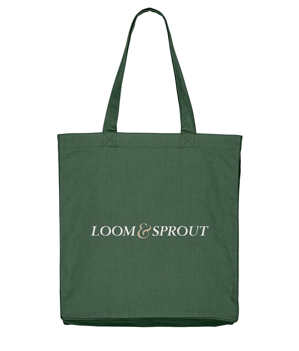 Men's Sustainable Midweight Canvas Tote | LOOM & SPROUT - Loom & Sprout