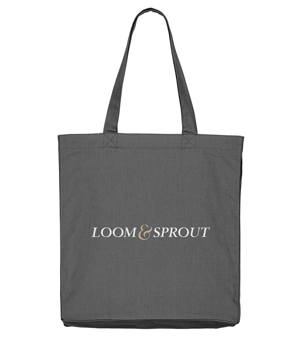 Men's Sustainable Midweight Canvas Tote | LOOM & SPROUT - Loom & Sprout