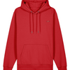 Women’s Pullover Natural Hoodie | Organic, Regular Fit - Red