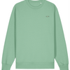 Women’s Pullover Natural Sweatshirt | Organic, Regular Fit - Misty Jade