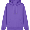 Women’s Pullover Warm Essence Hoodie | Organic, Regular Fit - Purple Love
