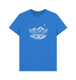 Moonlit Peaks Men's Organic T-shirts - Loom & Sprout