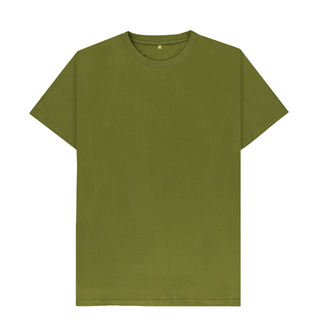 Moss Green Men's Organic T-Shirts