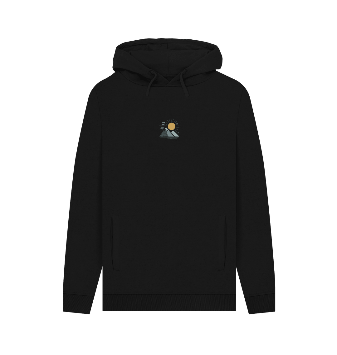 Mountain Rise Men's Pullover Organic Hoodie - Loom & Sprout