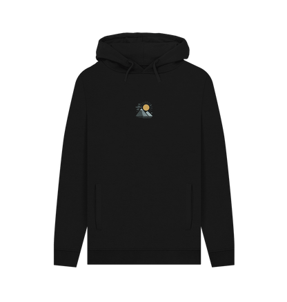 Mountain Rise Men's Pullover Organic Hoodie - Loom & Sprout