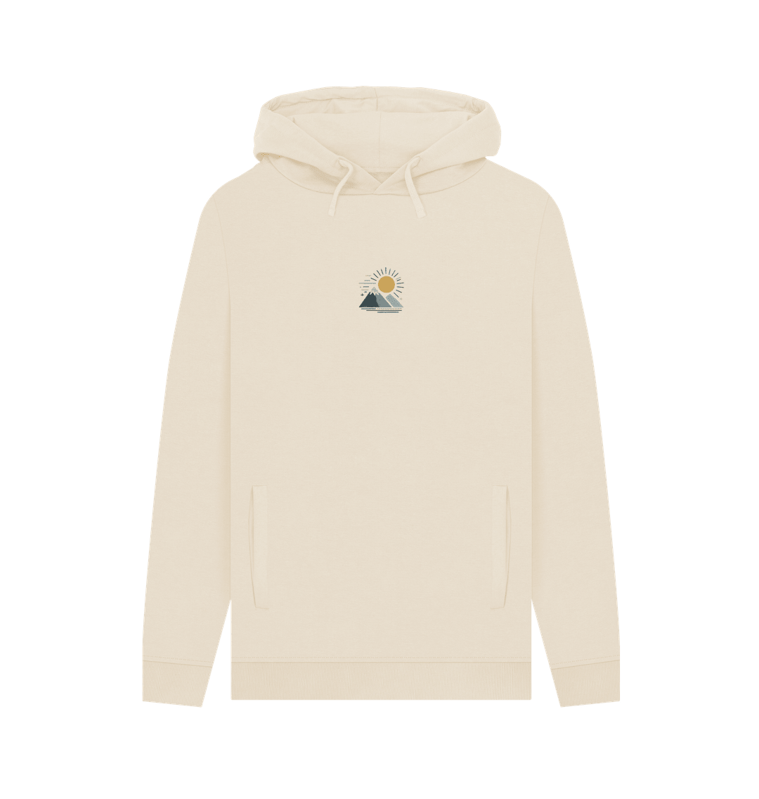 Mountain Rise Men's Pullover Organic Hoodie - Loom & Sprout