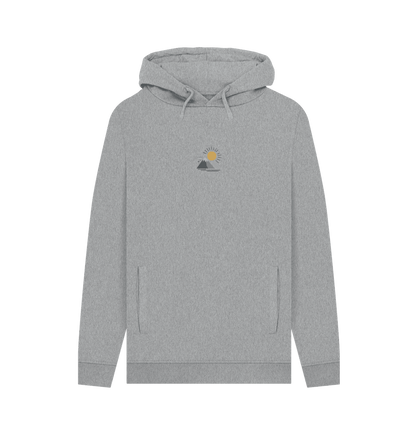 Mountain Rise Men's Pullover Organic Hoodie - Loom & Sprout
