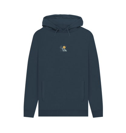 Mountain Rise Men's Pullover Organic Hoodie - Loom & Sprout