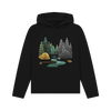 New Season Women's Relaxed Fit Hoodie - Black