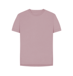 Mauve Women's Relaxed Fit Organic T-Shirts