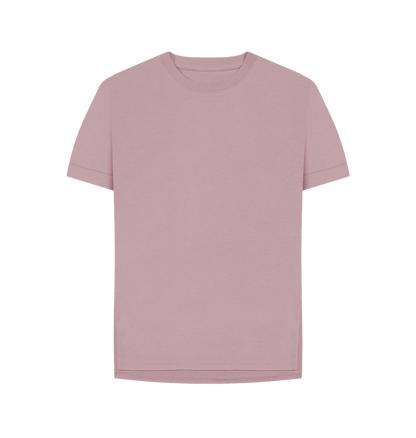 Mauve Women's Relaxed Fit Organic T-Shirts