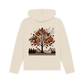 Oat printed hoodie printed hoody featuring an autumn tree design