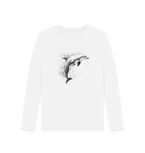 Ocean Prism Women's Long Sleeve Organic T-Shirt - Loom & Sprout
