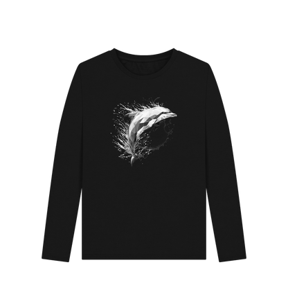 Ocean Prism Women's Long Sleeve Organic T-Shirt - Loom & Sprout