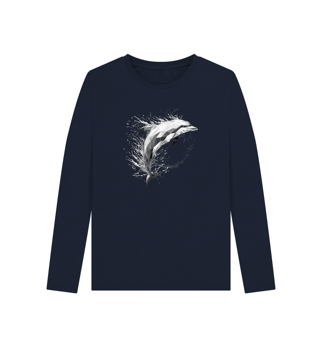 Ocean Prism Women's Long Sleeve Organic T-Shirt - Loom & Sprout