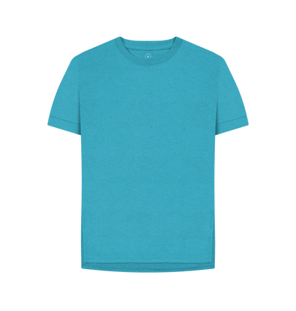 Ocean Blue Women's Relaxed Fit ReSprout T-Shirts