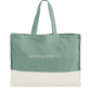 Organic Canvas Contrast Shopper | LOOM & SPROUT - Loom & Sprout