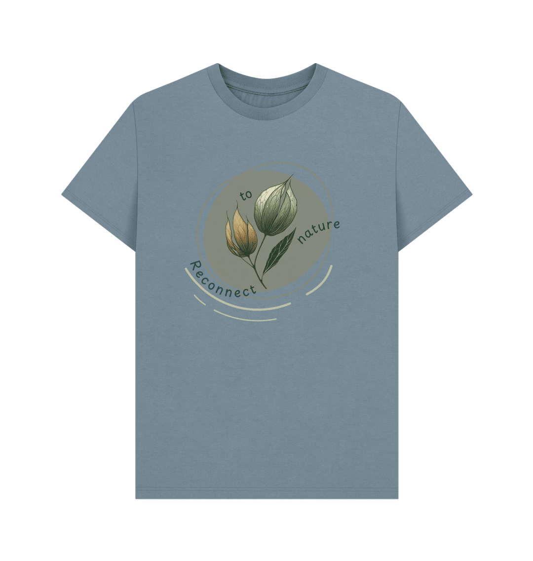 Reconnect to Nature Men's Organic T-shirt - Loom & Sprout