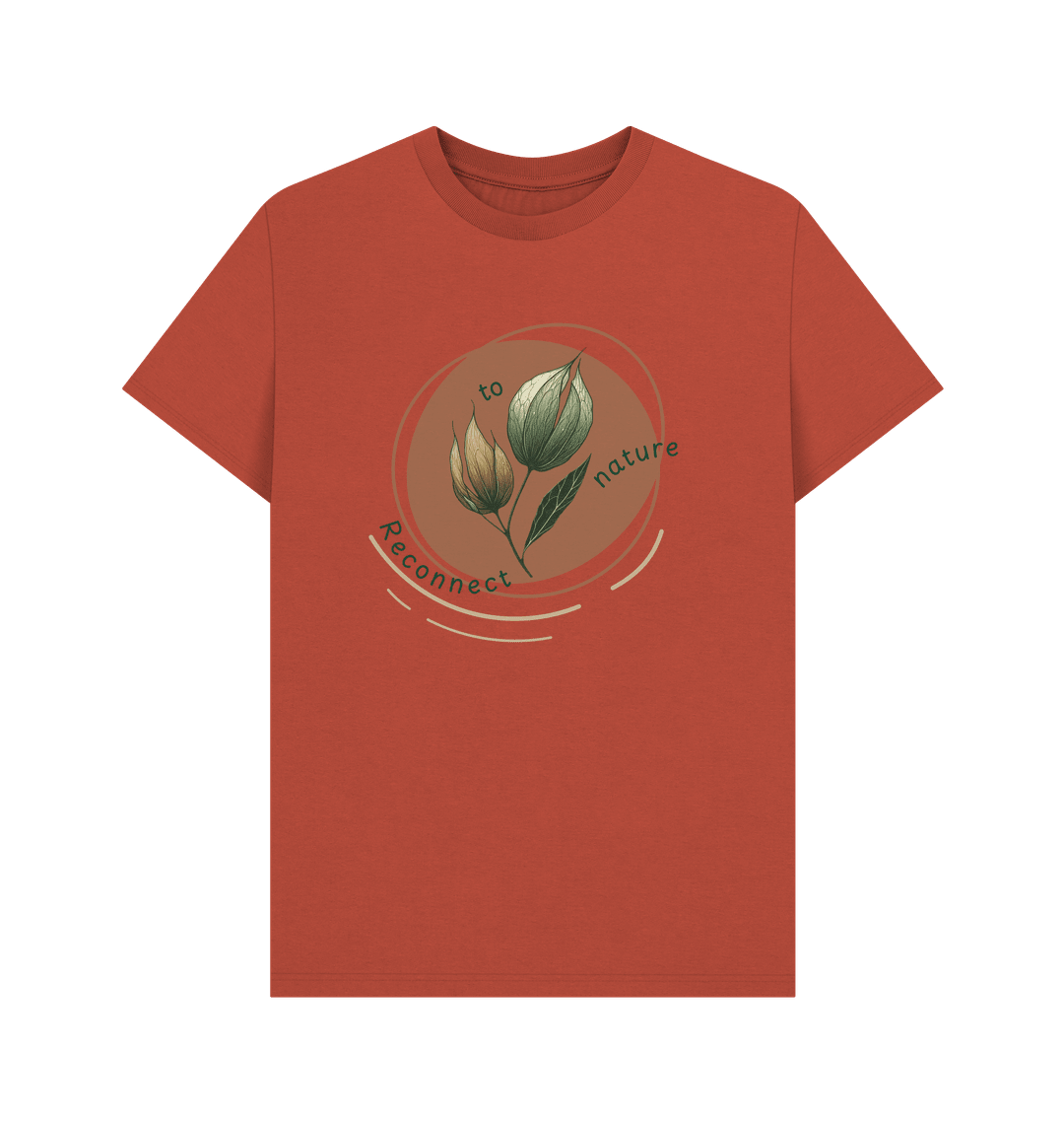 Reconnect to Nature Men's Organic T-shirt - Loom & Sprout