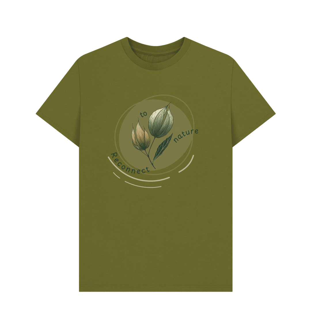 Reconnect to Nature Men's Organic T-shirt - Loom & Sprout
