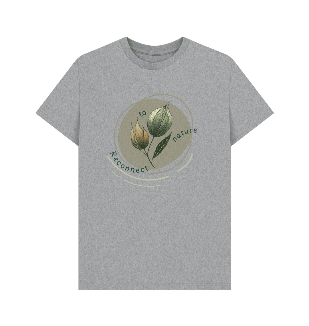 Reconnect to Nature Men's Organic T-shirt - Loom & Sprout