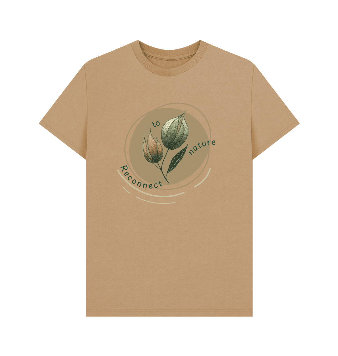 Reconnect to Nature Men's Organic T-shirt - Loom & Sprout