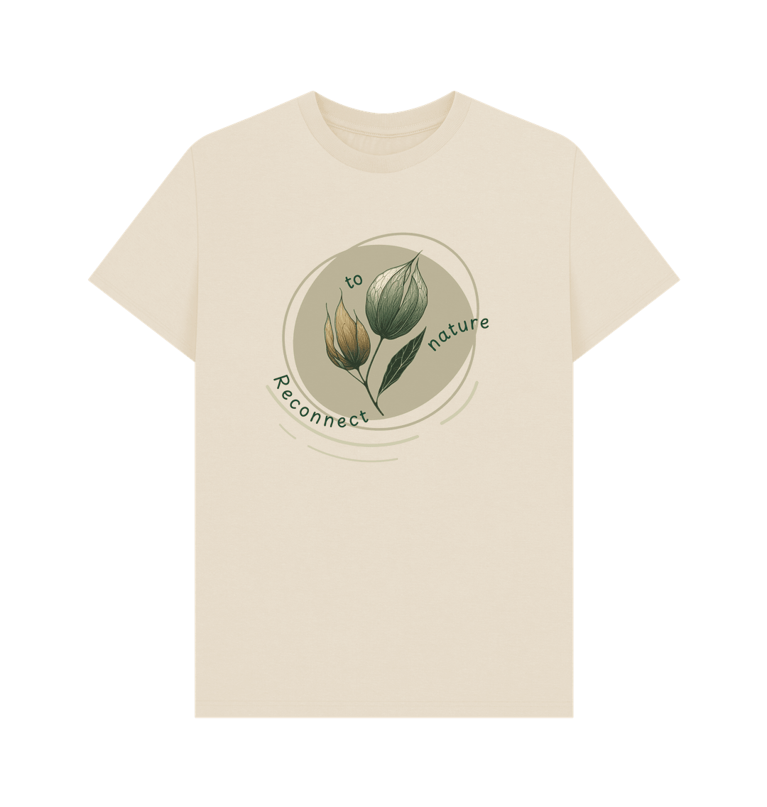 Reconnect to Nature Men's Organic T-shirt - Loom & Sprout