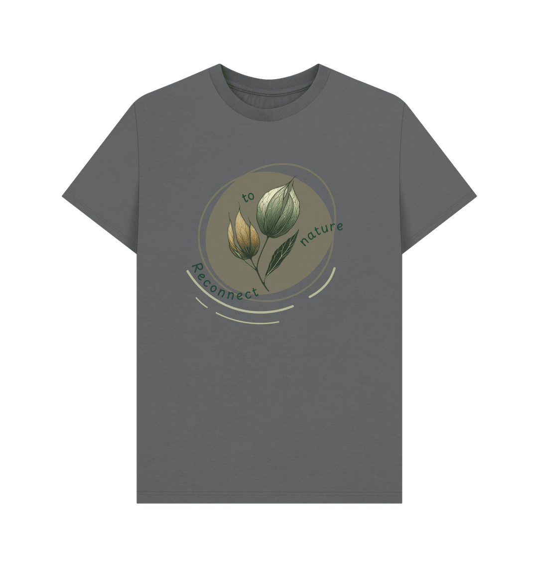 Reconnect to Nature Men's Organic T-shirt - Loom & Sprout