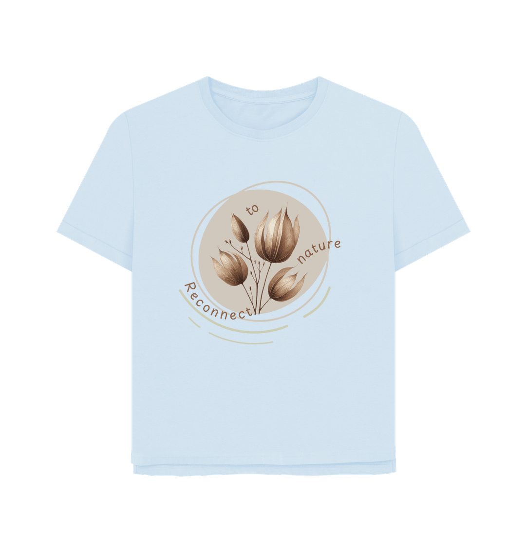 Reconnect Women's Relax Fit Organic T-shirt - Loom & Sprout