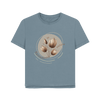 Reconnect Women's Relax Fit Organic T-shirt - Stone Blue