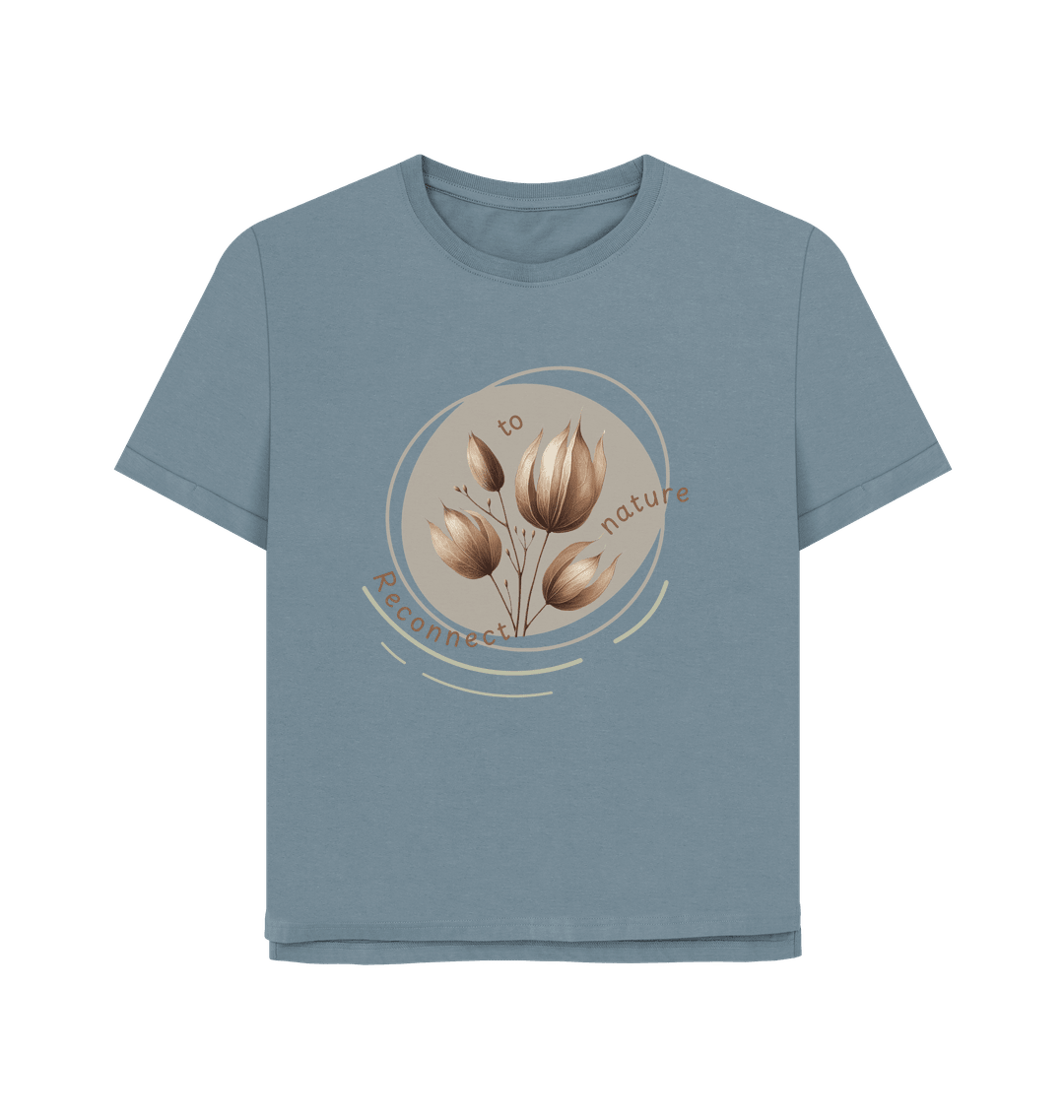 Reconnect Women's Relax Fit Organic T-shirt - Loom & Sprout
