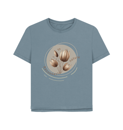 Reconnect Women's Relax Fit Organic T-shirt - Loom & Sprout