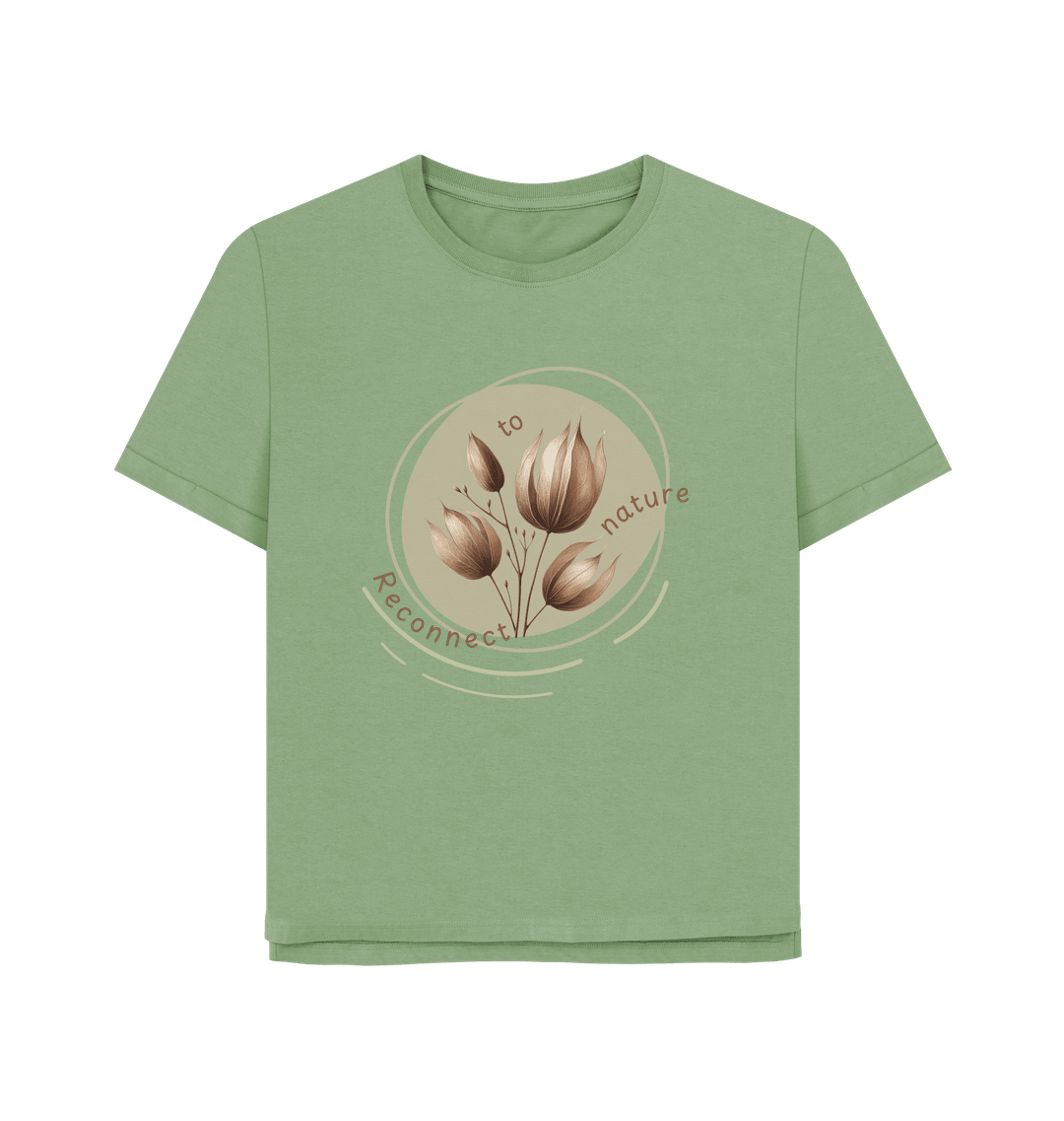 Reconnect Women's Relax Fit Organic T-shirt - Loom & Sprout