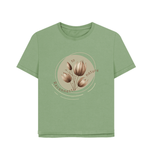 Reconnect Women's Relax Fit Organic T-shirt - Loom & Sprout