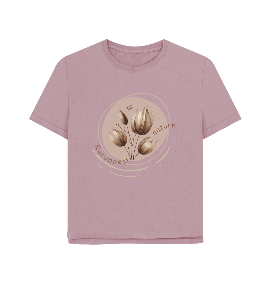 Reconnect Women's Relax Fit Organic T-shirt - Loom & Sprout