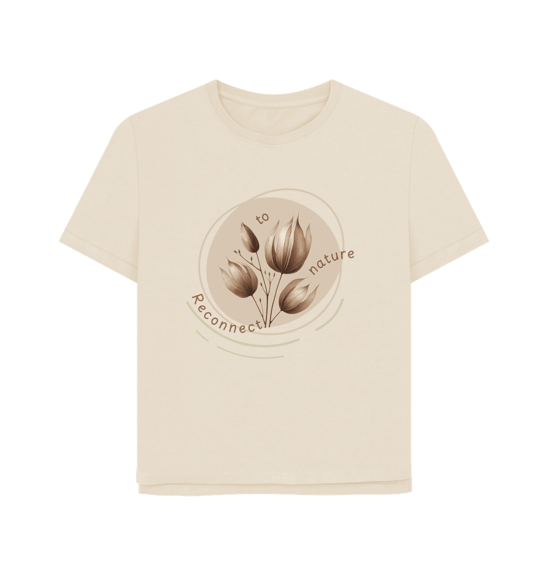 Reconnect Women's Relax Fit Organic T-shirt - Loom & Sprout