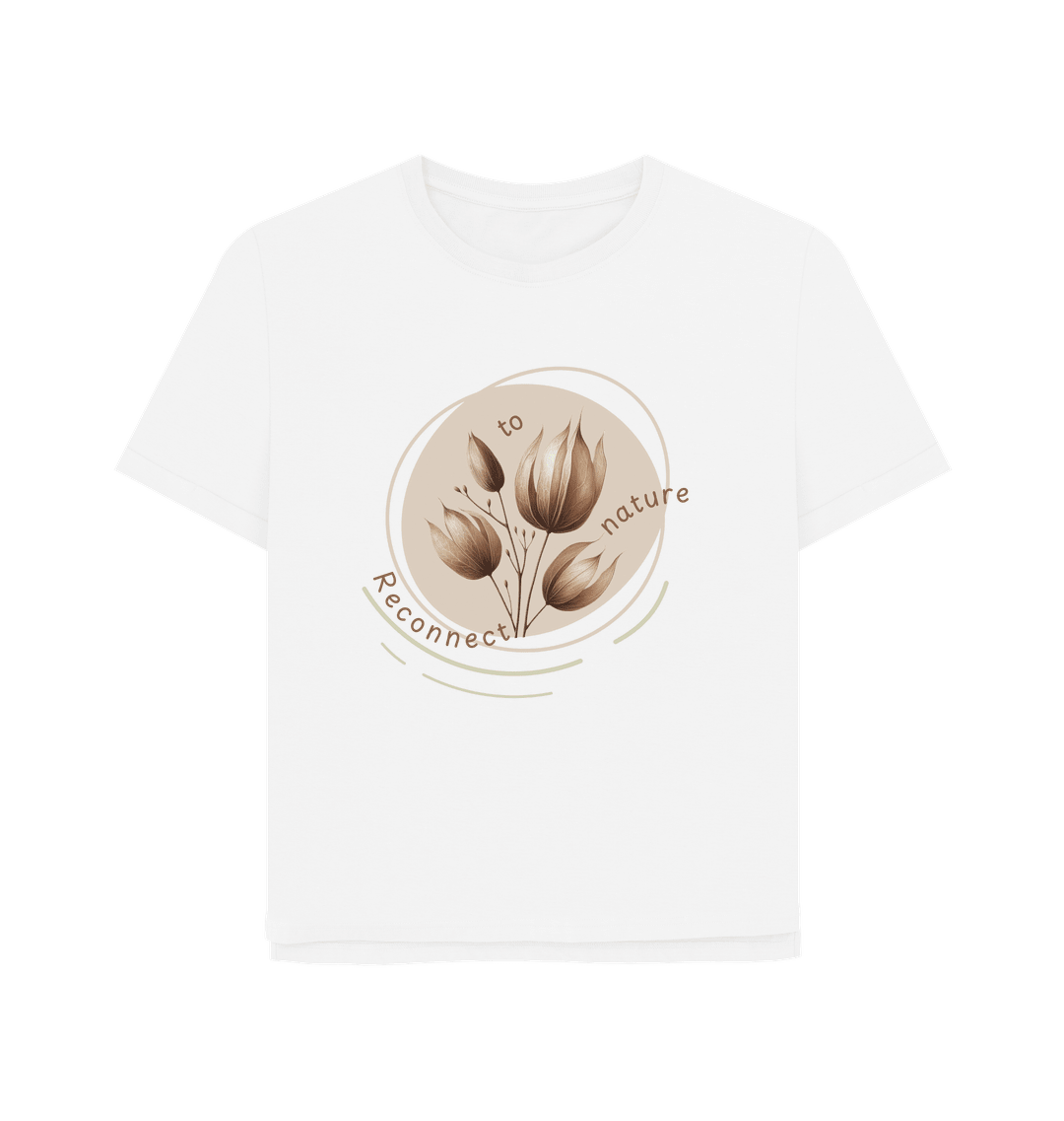 Reconnect Women's Relax Fit Organic T-shirt - Loom & Sprout